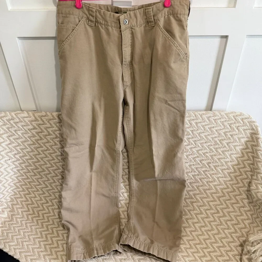 Gander Mountain Flannel Lined Brown Pants